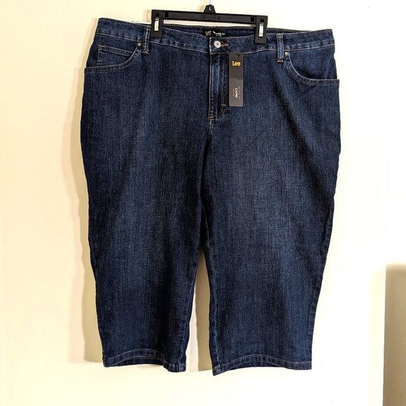 Lee Relaxed Fit Capri Plus 20W - Picture 5 of 7